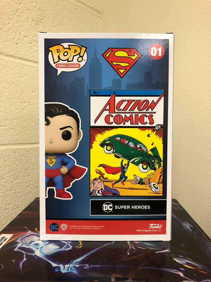 Funko POP! Comic Covers: DC SUPERMAN Comic Figure #01