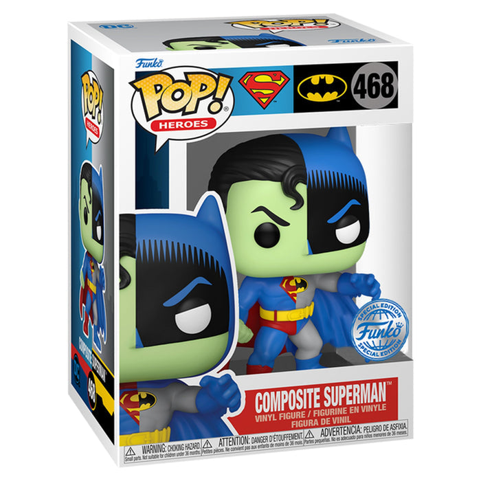 Funko Pop! DC Comics - Composite Superman Figure (Entertainment Earth Exclusive) w/ Protector