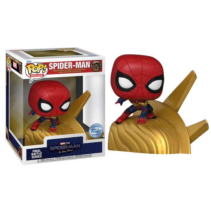 Funko Pop Deluxe! Marvel: Spider-Man No Way Home BTL - SM1 (Exc), Collectible Vinyl Figure, FU68387
