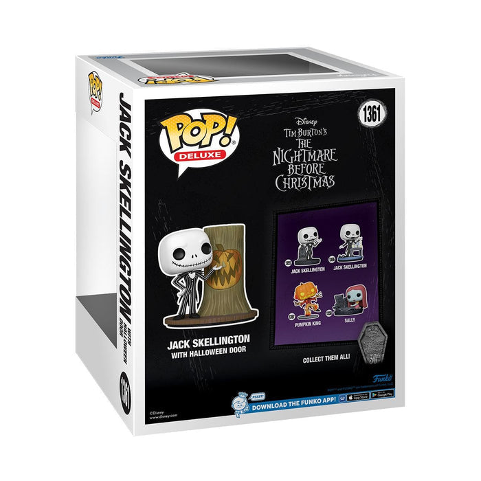 Funko Pop! Deluxe: The Nightmare Before Christmas 30th Anniversary - Jack Skellington with Halloween Door