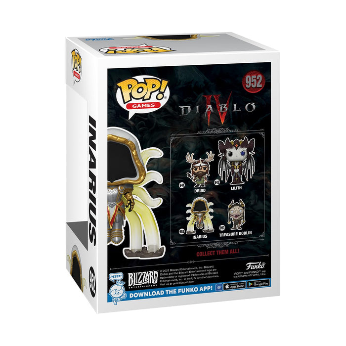 Funko Pop! Games: Diablo IV - Inarius Figure w/ Protector