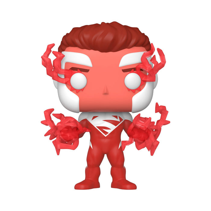 Funko Pop! Heroes: DC - Superman (Red), Fall Convention Exclusive w/ Protector