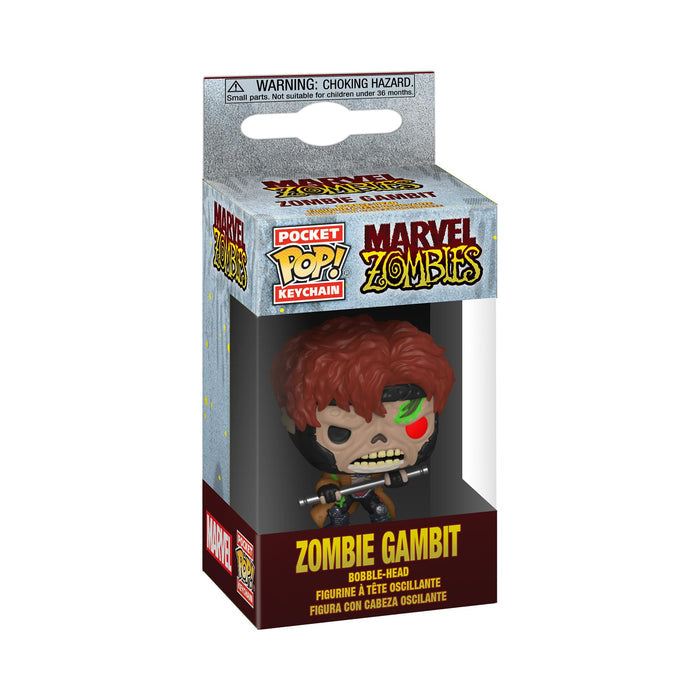 Funko POP Keychain: Marvel Zombies-Gambit