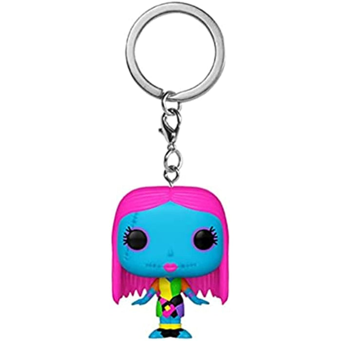 Funko Pop! Keychain: The Nightmare Before Christmas - Sally (Blacklight)