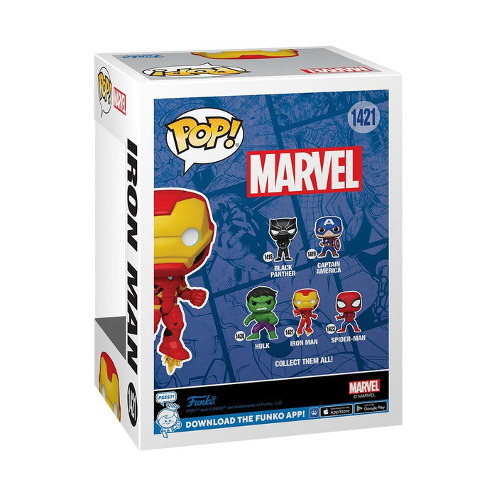 Funko Pop!: Marvel - Iron Man Figure w/ Protector