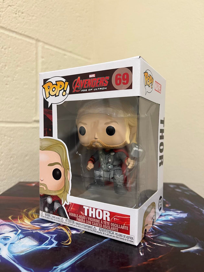 Funko POP! Marvel: Avengers 2 THOR Figure #69 w/ Protector