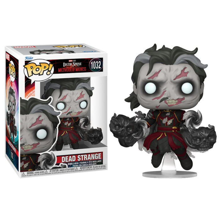 Funko Pop! Marvel: Doctor Strange Multiverse of Madness - Dead Strange Figure w/ Protector
