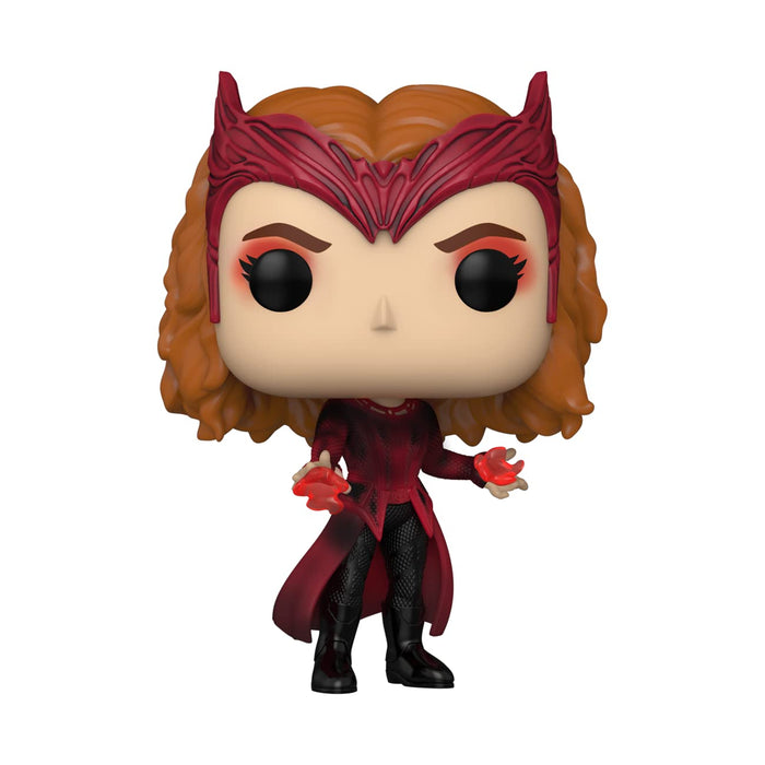 Funko Pop! Marvel: Doctor Strange Multiverse of Madness - Scarlet Witch Figure w/ Protector