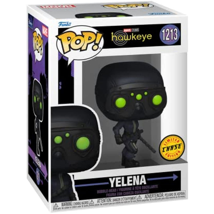Funko Pop! Marvel: Hawkeye - Yelena Vinyl Bobblehead Figure w/ Protector