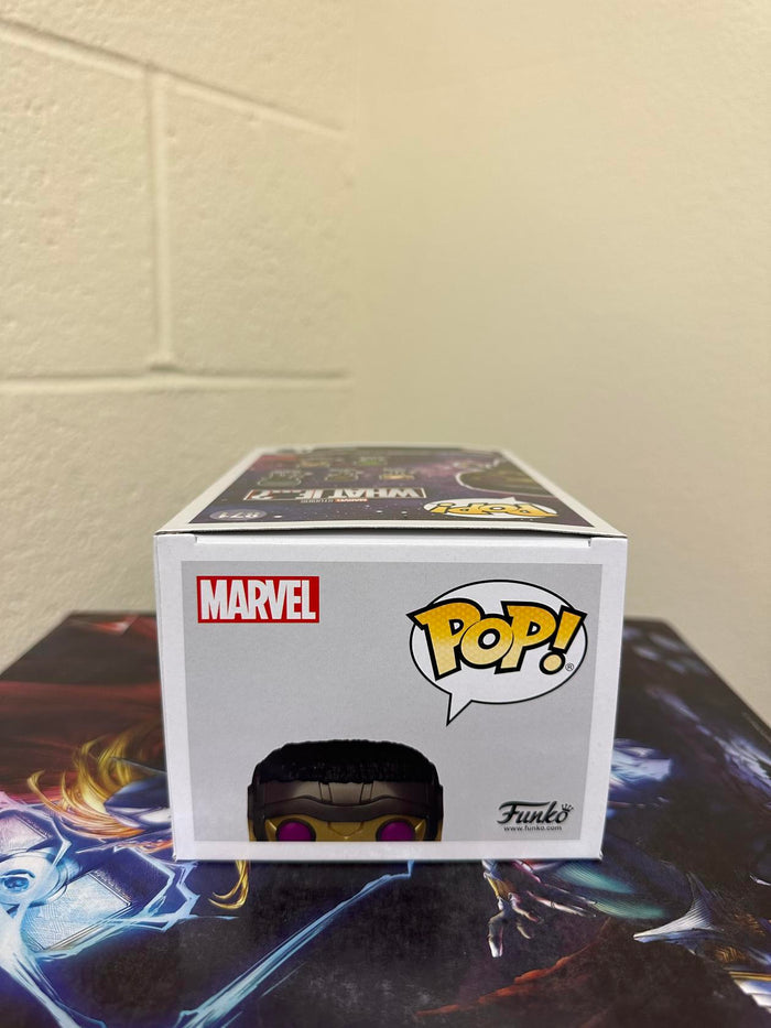 Funko POP! Marvel Studios What If..? T'CHALLA STAR-LORD Figure #871 w/ Protector