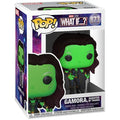 Funko Pop! Marvel: What If? - Gamora, Daughter of Thanos Figure w/ Protector