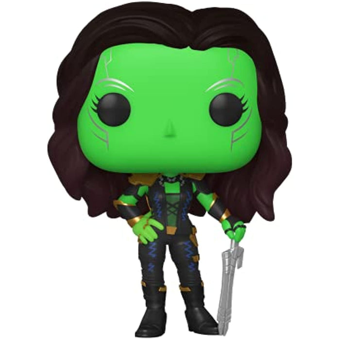 Funko Pop! Marvel: What If? - Gamora, Daughter of Thanos Figure w/ Protector