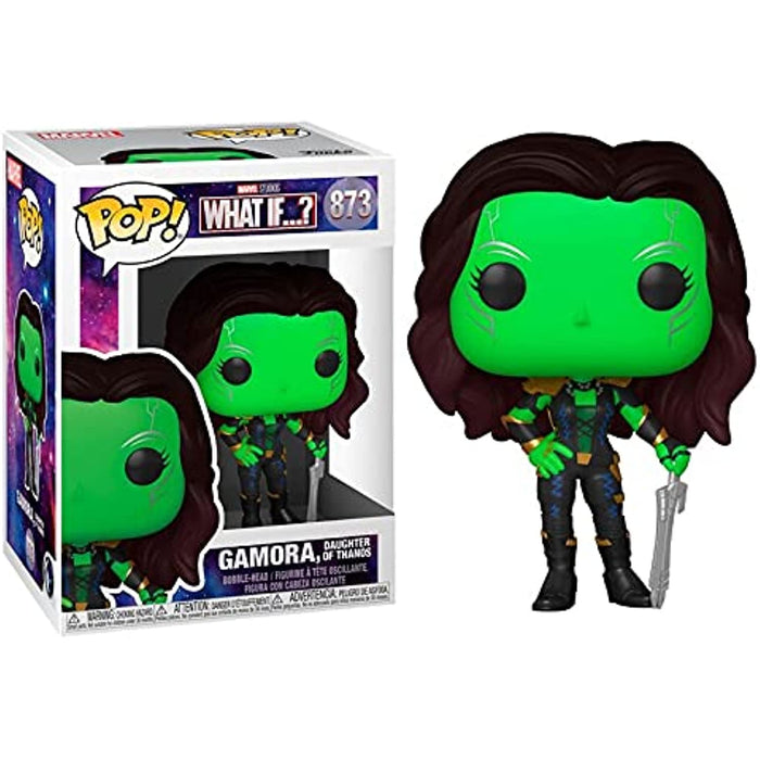 Funko Pop! Marvel: What If? - Gamora, Daughter of Thanos Figure w/ Protector