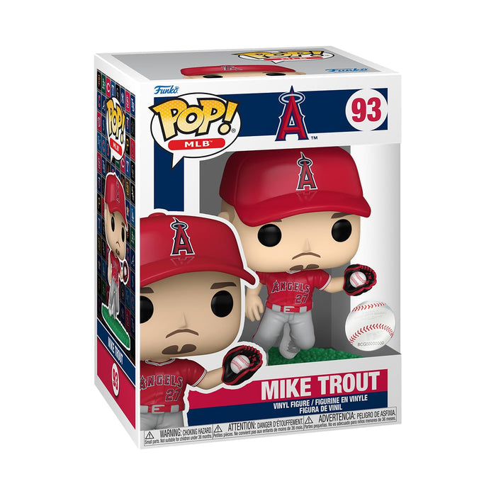 Funko Pop! MLB: Angels - Mike Trout Figure w/ Protector