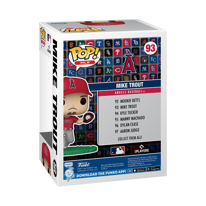 Funko Pop! MLB: Angels - Mike Trout Figure w/ Protector