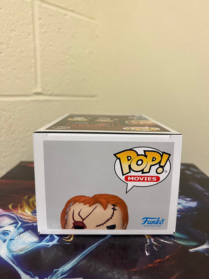 Funko POP! Movies: Bride of Chucky CHUCKY Figure #1249 w/ Protector