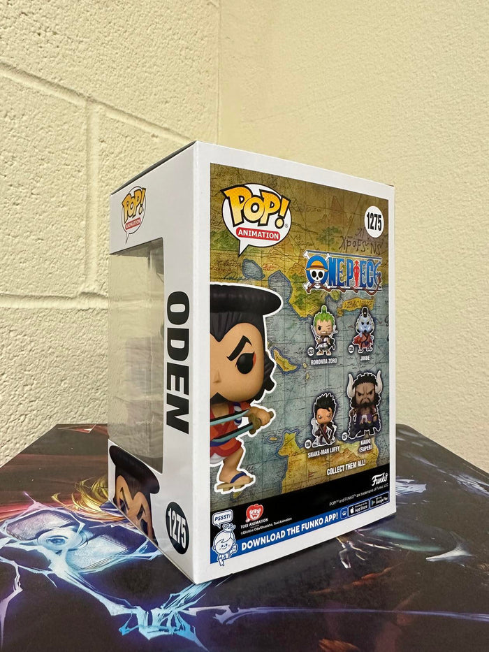 Funko POP! Onepiece ODEN Toystop Exclusive  WONDER CON 2023 Sticker w/ Protector