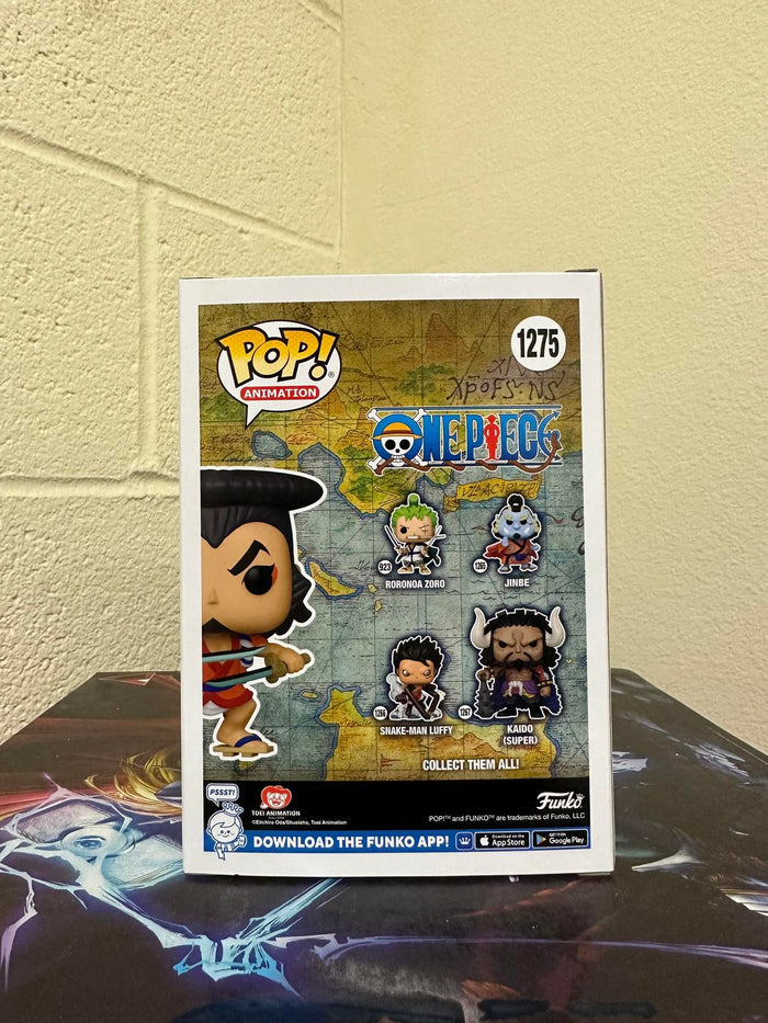 Funko POP! Onepiece ODEN Toystop Exclusive  WONDER CON 2023 Sticker w/ Protector
