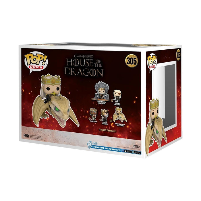 Funko Pop! Rides Deluxe: House of The Dragon - Queen Rhaenyra with Syrax