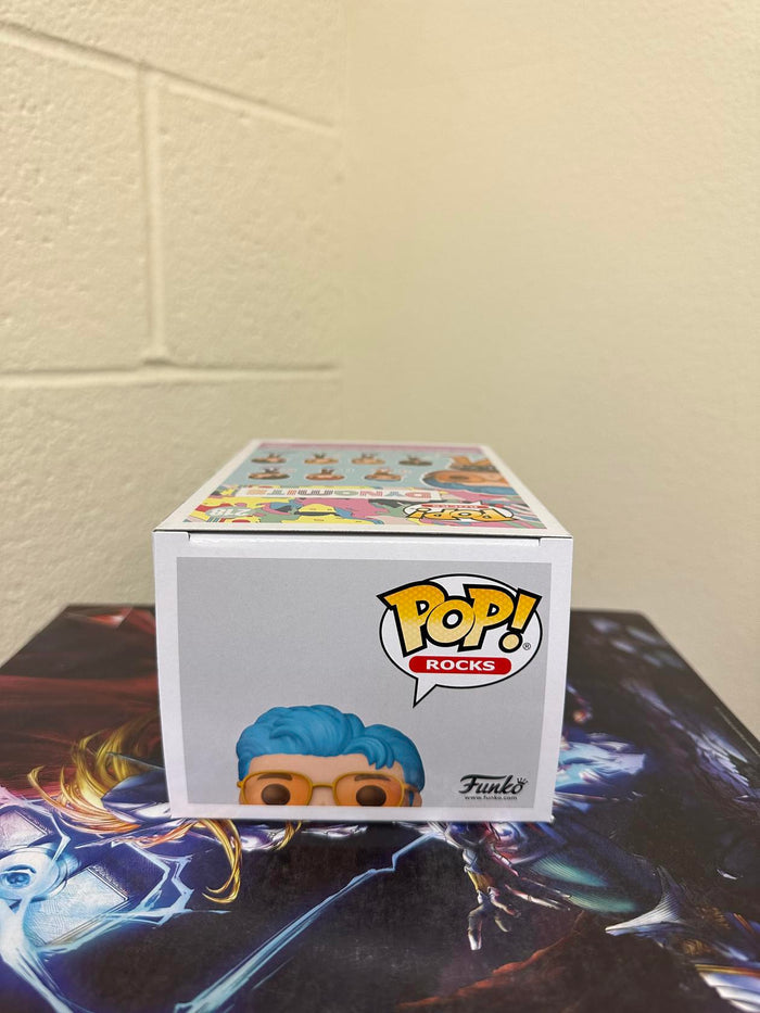 Funko POP! Rocks: BTS - Dynamite - RM Figure #218 w/ Protector