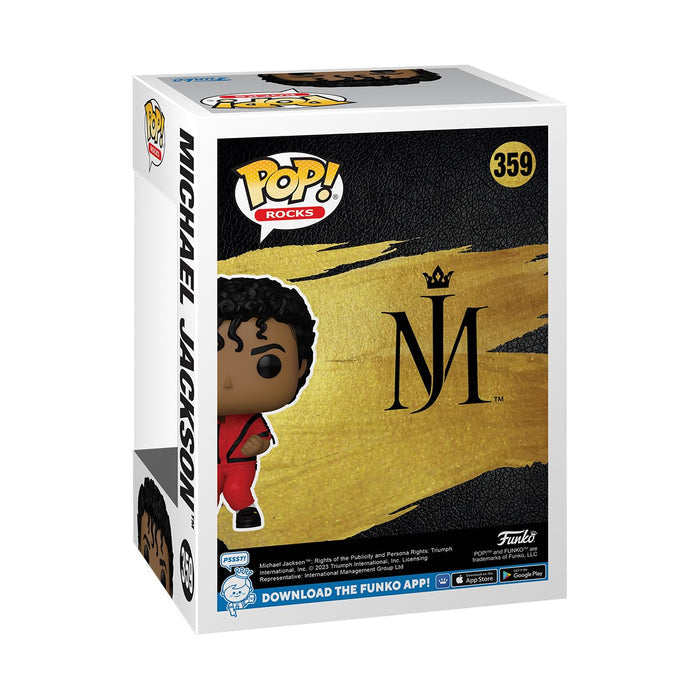 Funko Pop! Rocks: Michael Jackson (Thriller) Figure w/ Protector