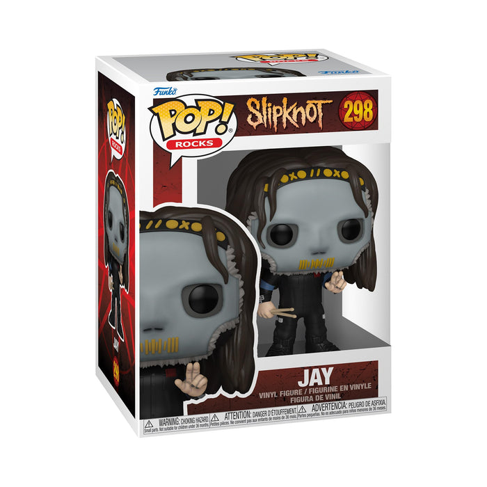 Funko Pop Rocks Slipknot Jay Weinberg Figure w/ Protector