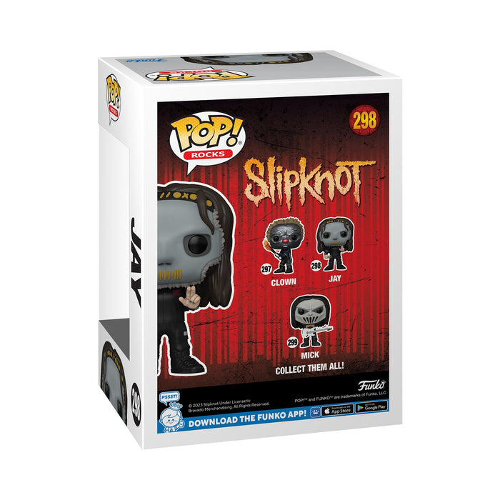 Funko Pop Rocks Slipknot Jay Weinberg Figure w/ Protector