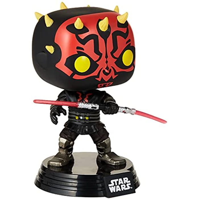 Funko POP! Star Wars: Clone Wars Wave 2 DARTH MAUL Figure #410 w/ Protector