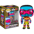 Funko POP The Falcon and The Winter Soldier Captain America Blacklight Vinyl Figure w/ Protector