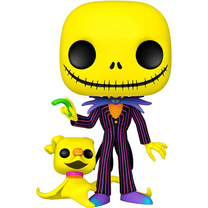 Funko POP! The Nightmare Before Christmas 10 inch JACK and ZERO Blacklight  #809