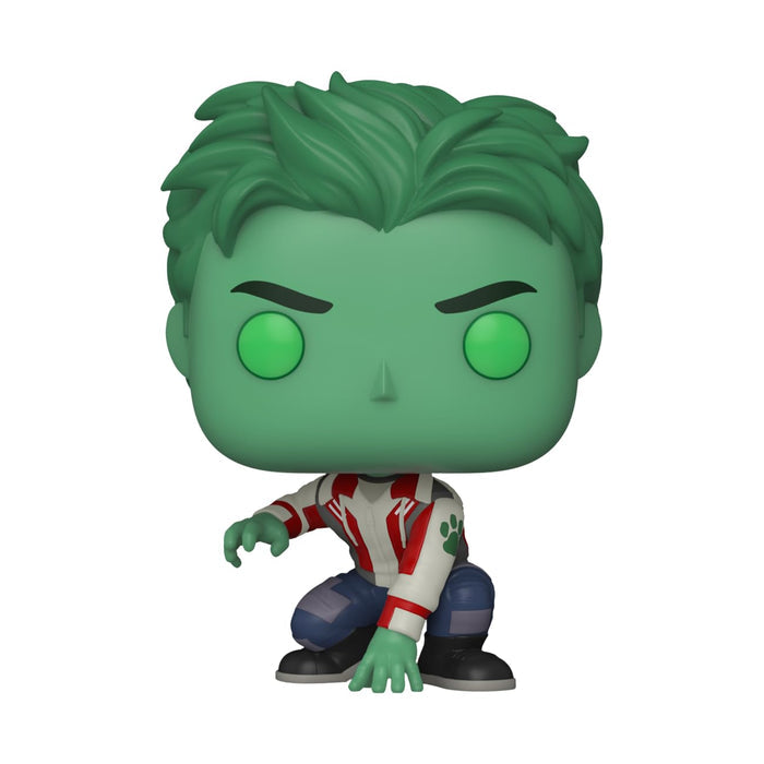 Funko Pop! TV: DC -Titans, Beast Boy Figure w/ Protector
