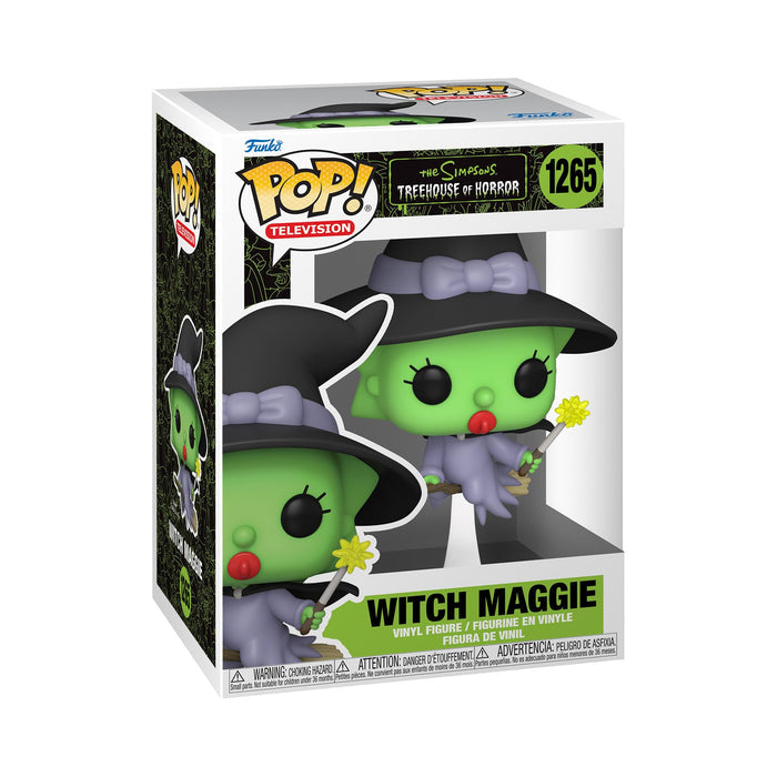 Funko Pop! TV: Simpsons - Witch Maggie Figure w/ Protector