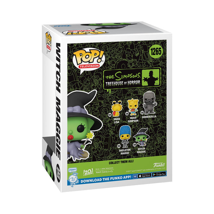 Funko Pop! TV: Simpsons - Witch Maggie Figure w/ Protector