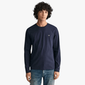 Gant Mens Original Long Sleeve Tee Navy | Gant