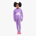 Adidas Girls Bl Ft Hoodie Violet | Adidas