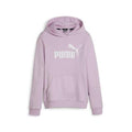 Puma Girls Ess Logo Hoodie Grape Mist Puma