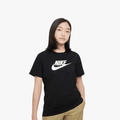 Nike Girls Futura Short Sleeve Tee Black Nike