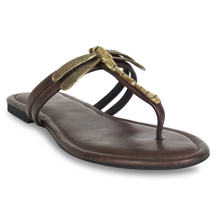 Glider Burgundy Flats