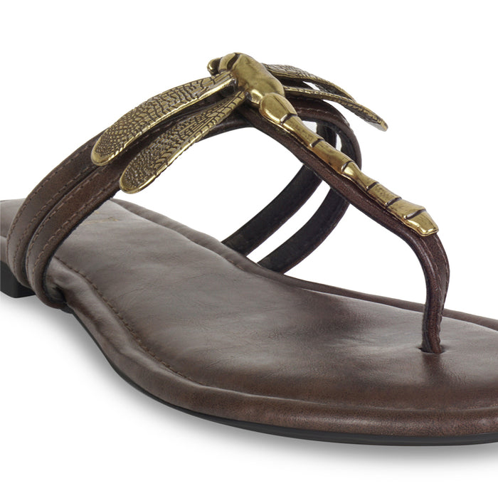 Glider Burgundy Flats