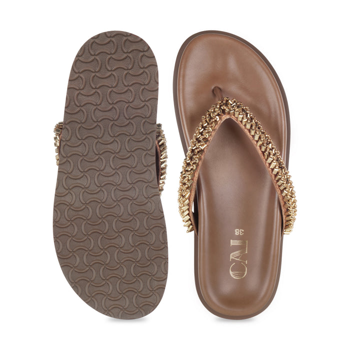 Glint Tan Slides