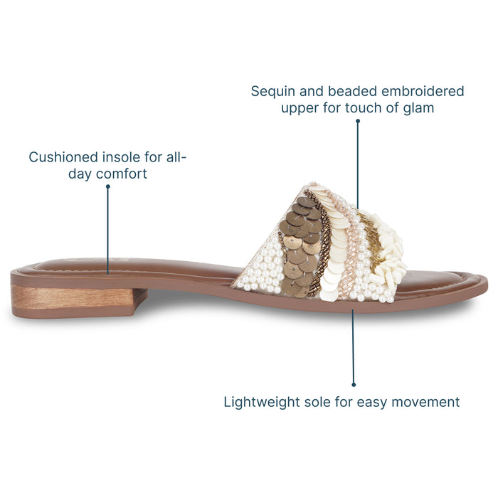 Glow Tan Flats