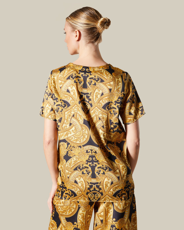 Gold Baroque Top