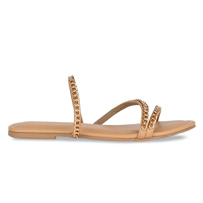 Gold Chained Flats