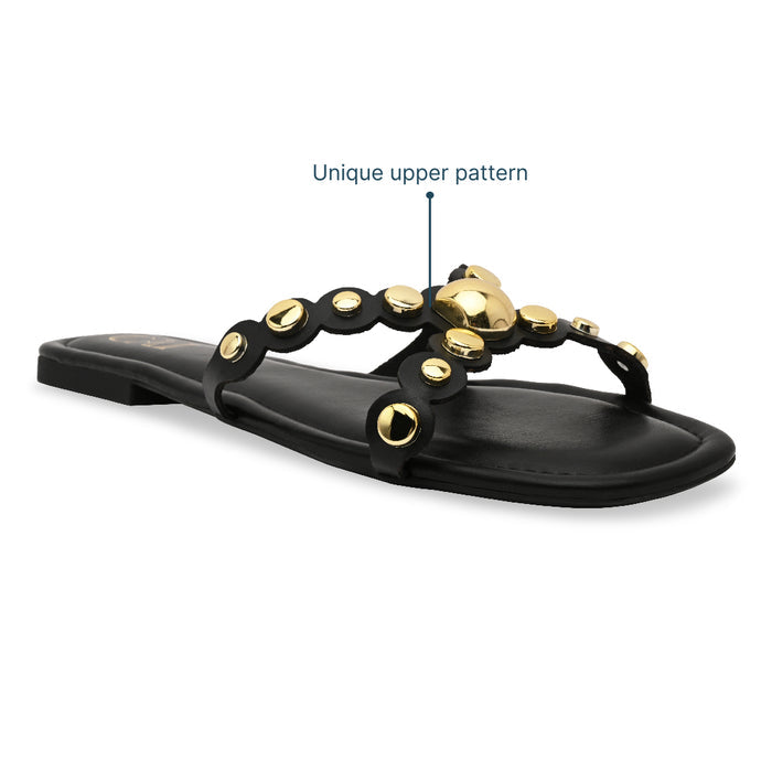 Gold Dome Black Flat