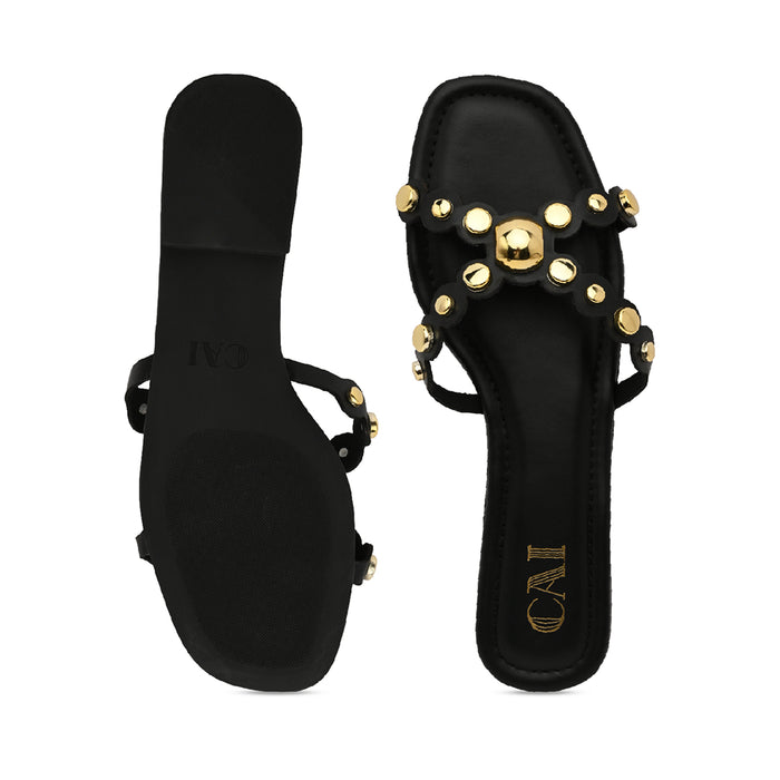 Gold Dome Black Flat