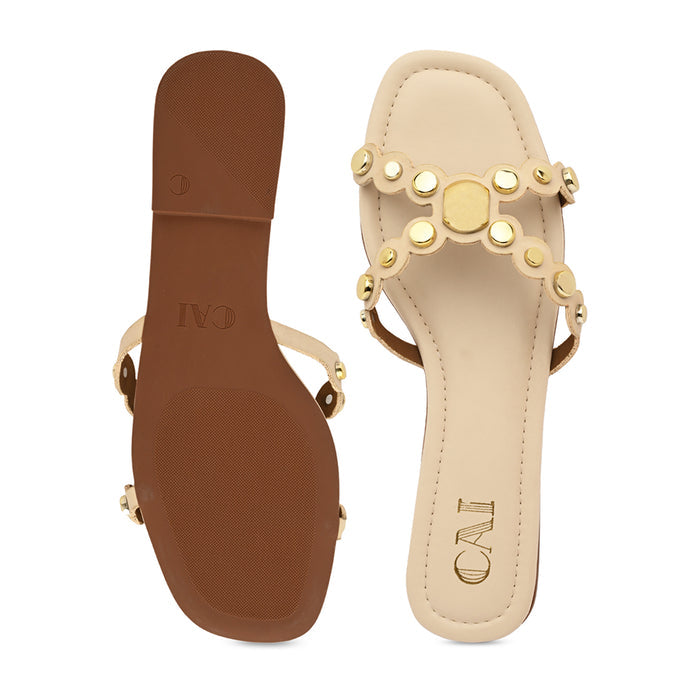 Gold Dome Cream Flat