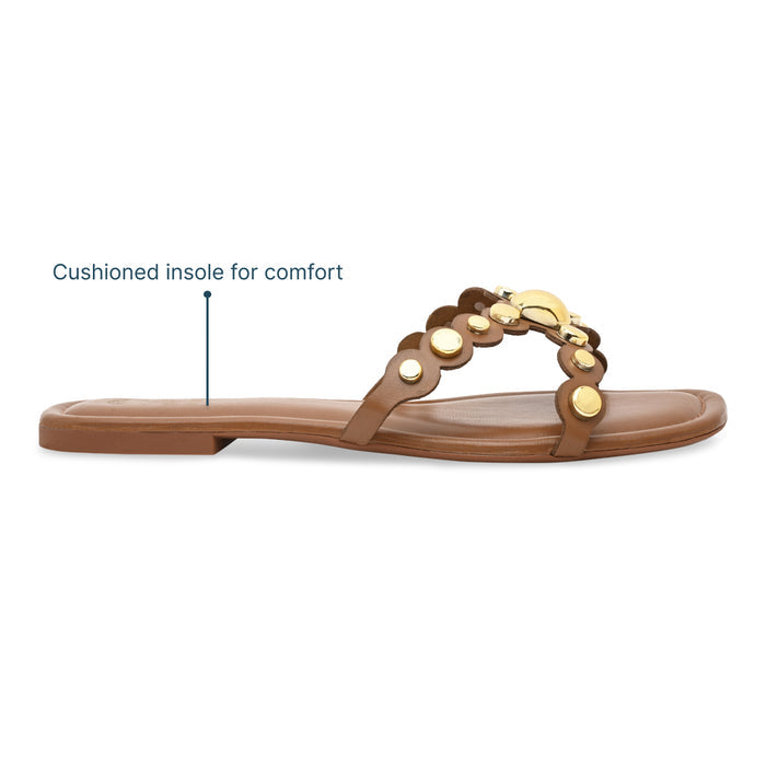 Gold Dome Tan Flat