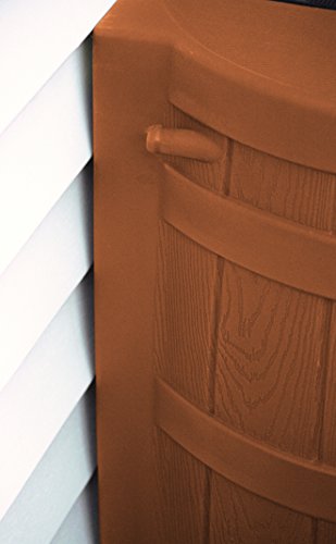 Good Ideas RW50-TC Rain Wizard Water Storage Rain Collection Rain Barrel 50-Gallon, Terra Cotta