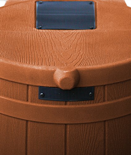 Good Ideas RW50-TC Rain Wizard Water Storage Rain Collection Rain Barrel 50-Gallon, Terra Cotta