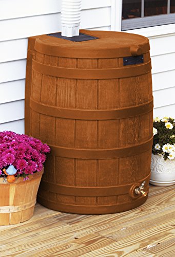 Good Ideas RW50-TC Rain Wizard Water Storage Rain Collection Rain Barrel 50-Gallon, Terra Cotta